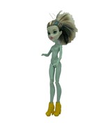 Monster High Frankie Stein Doll 2015 Mattel Fashion Doll Yellow Shoes No... - $13.05