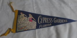 Cypress Gardens, Florida Pennant 1950&#39;s - £15.26 GBP