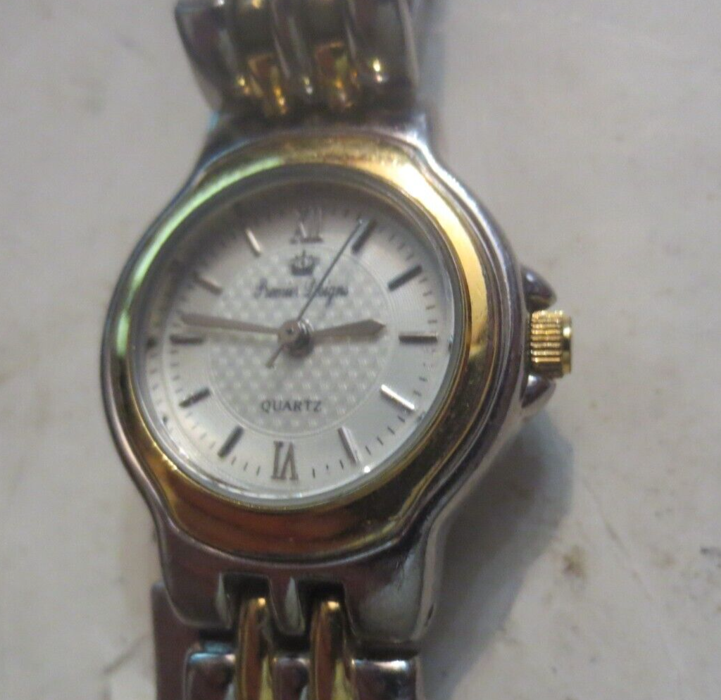 Vintage Premier Designs Watch Women Gold Tone Bezel - $9.49