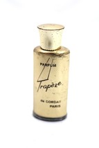 RARE Vintage Trapeze De Corday Parfum Perfume USED Miniature Gold Bottle... - $760.96 MXN
