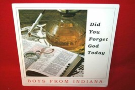 The Boys From Indiana Did You Forget God Today Lp Vinyl Gospel Bluegrass Sealed - £15.77 GBP