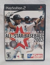 Hit a Home Run with All-Star Baseball 2002 (PS2, 2001)! (Good Condition) - £5.33 GBP