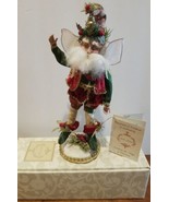 Mark Roberts Deck the Halls Fairy Small 51-76078 With Stand, Box &amp; Certi... - $79.20
