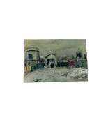 Vintage Maurice Utrillo Art Print The Philosophers Tower Unframed 10&quot; X 7&quot; - $14.85