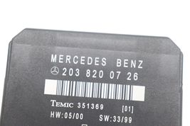 01-07 MERCEDES-BENZ W203 C230 C320 REAR LEFT DRIVER DOOR CONTROL MODULE E2387 image 11