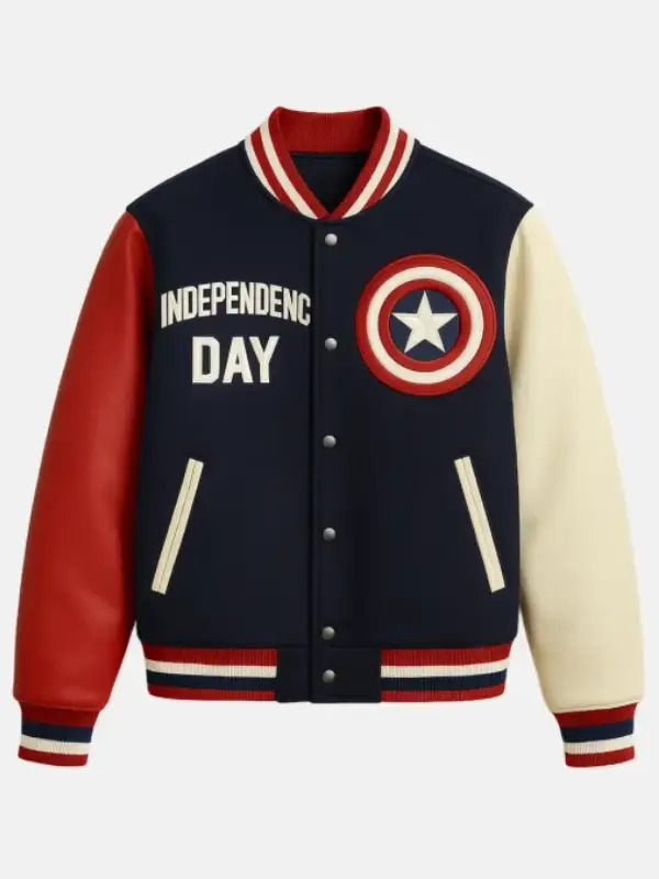  USA Independence Day Eagle Varsity Jacket - $180.00+