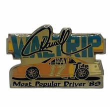 Darrell Waltrip 1989 Tide Racing NASCAR Race Car Driver Enamel Lapel Hat Pin - £11.74 GBP