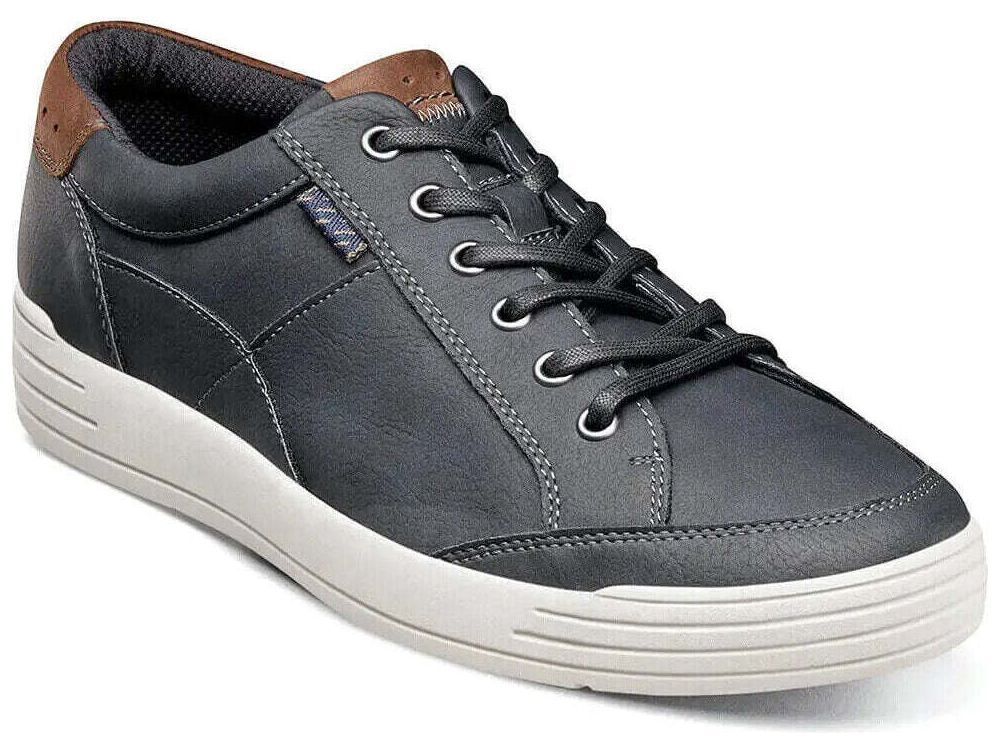 Nunn Bush KORE City Walk Lace To Toe Oxford Walking Sneaker Navy 84819-410