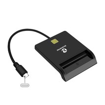 Type C Cac Reader, Smart Cac Card Reader Usb C For Dod Military Common A... - £23.76 GBP