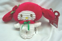 Hello Kitty Friends Soft Holiday Cookie My Melody Bunny 5&quot; Plush Stuffed Toy New - £13.10 GBP