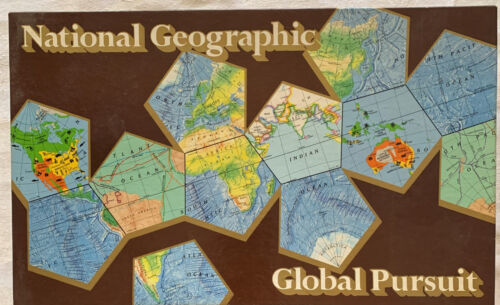 National Geographic Global Pursuit Board Game Complete 1987 New In Opened Box - $8.00