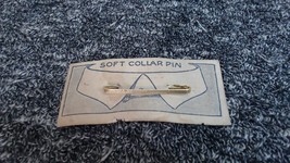 Vintage Tie Holder - On Original Paper Gold Tone - $9.99