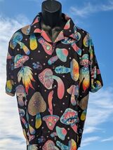 Camicia Aloha Hawaii Da Uomo Tropicale Button-Up Casual Da Spiaggia~Nuov... - $32.96