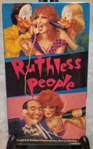 Ruthless People (VHS 1989 Touchstone) Danny DeVito~Bette Midler~Helen Sl... - £4.67 GBP