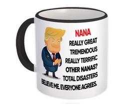 Gift for NANA : Gift Mug Trump Terrific NANA Funny Grandma Christmas - £12.70 GBP