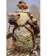 JIM SHORE Heartwood Creek SANTA &quot;O&#39;er The Fields We Go&quot;  #112241 2003 - $27.24 CAD