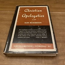 Christian Apologetics By Alan Richardson 1947 HCDJ  - $15.00