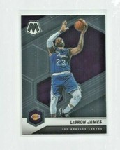 Le Bron James (Los Angeles Lakers) 2020-21 Panini Mosaic Basketball Card #81 - £4.01 GBP