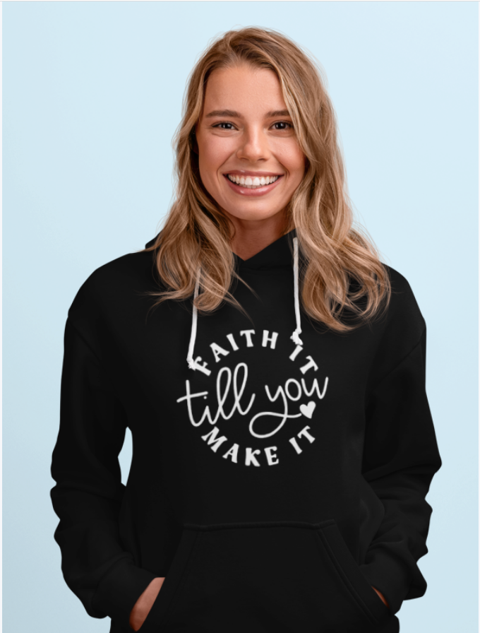 Primary image for JESUS HOODIE- FAITH TILL YOU MAKE IT JESUS HOODIE-HOLIDAY GIFT