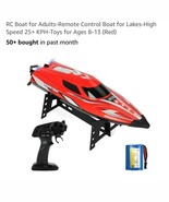 RC Boat for Adults-Remote Control Boat for Lakes-High Speed 25+ KPH-Toys... - $96.98 CAD