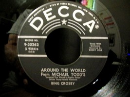 Bing Crosby-Around The World-45rpm-1957-EX - £7.96 GBP