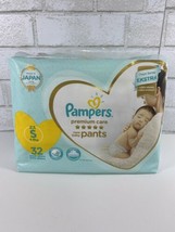 Pampers Premium Care Pants 32 Pack Diapers, Size S (Made in JAPAN) IDN I... - $52.95