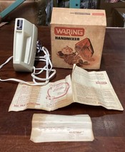 Vintage Waring Hand Mixer W/ 2 Beaters, Original Box &amp; Instructions  - £14.79 GBP