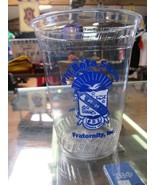 Phi Beta Sigma Fraternity Plastic Cups Divine 9 Drink Cups  16 oz Clear Cup - $1.96