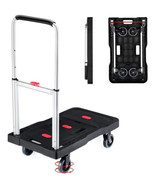 Folding Hand Truck Platform Truck 330 Lbs Heavy Duty Dolly Cart with Whe... - $5,746.91 MXN