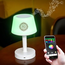 Table Lamp Quran Speaker - Muslim Bluetooth Speaker Digital App Remote Control - £39.47 GBP