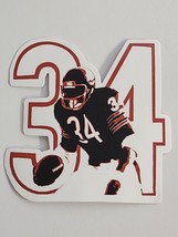 Football Player Holding Ball 34 Super Cool Sports Theme Sticker Decal Awesome - £1.83 GBP