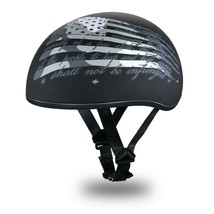 Daytona Skull CAP Open Face 2ND AMENDMENT DOT Approved Motorcycle Helmet - £72.00 GBP