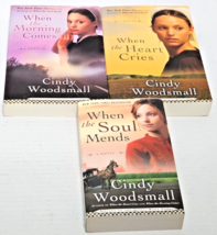 Lot of 3 - Sisters of The Quilt Series Books 1, 2 &amp; 3 by Cindy Woodsmall - £11.98 GBP