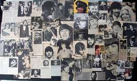 Ringo Starr ~ Fifty-Seven (57) Color And B&amp;W Vintage Clippings From 1964-1980 - £9.53 GBP