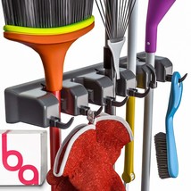 Berry Ave Broom Holder and Garden Tool Organizer for Rake or Mop Handles-Storage - £21.34 GBP