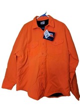 Vintage Deadstock Cabelas Outdoor Ten Mile Cloth Shooting Hunting NOS Orange USA - £113.63 GBP