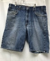 Levi Strauss Loose Straight 569 Jeans Shorts W 36 L 34 - £15.35 GBP