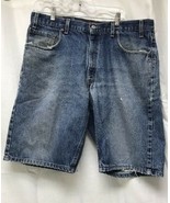 Levi Strauss Loose Straight 569 Jeans Shorts W 36 L 34 - £15.66 GBP