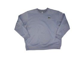 Adidas Climawarm University of Michigan Wolverines Grey crewneck sweatsh... - $20.58