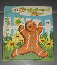 Vintage The Gingerbread Man Children&#39;s Book Tell A Tales 1958 Whitman - £7.99 GBP