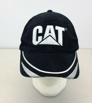CAT CT660 Black And Silver  100% Cotton One Size Fits All  Ball Cap - £10.99 GBP