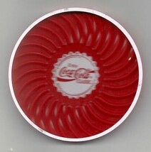 Enjoy Coca-Cola Classic Plastic Coaster with Swirl - £1.95 GBP