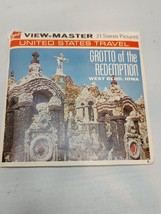 Sawyer&#39;s View Master 21 Stereo Pictures 3 Reels Grotto of the Redemption IA - $14.03