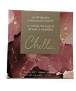 Chella La Vie Neutral Eyeshadow Palette 4 Shadow Shades Nude Shimmer Bro... - £1.96 GBP
