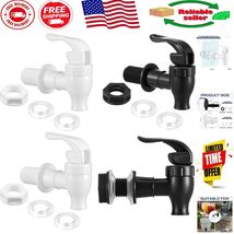 4-Pack Reusable Cooler Faucet Tap Set for Effortless Beverage Dispensing - $21.17 CAD