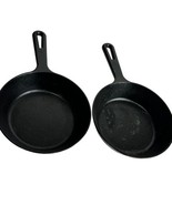 artisanal cast iron 5.75 in mini skillet set of 2 Home Cooking Chef - £27.24 GBP