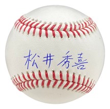 Hideki Matsui Yankees Unterzeichnet IN Kenji (Japanische) Rawlings MLB Baseball - £190.29 GBP