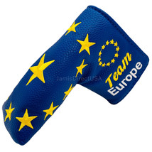 Blade Putter Golf Headcover Team Europe EU Stars Magnetic Closure - All ... - £11.91 GBP