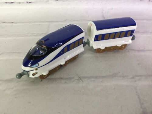 TOMY Chuggington StackTrack High Performance Hanzo Train and Passenger Car 2013 - $45.05