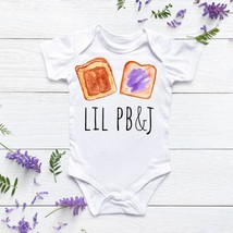 peanut butter jelly, cute baby onesies®, funny twin onesie®, baby shower gift, c - £14.13 GBP